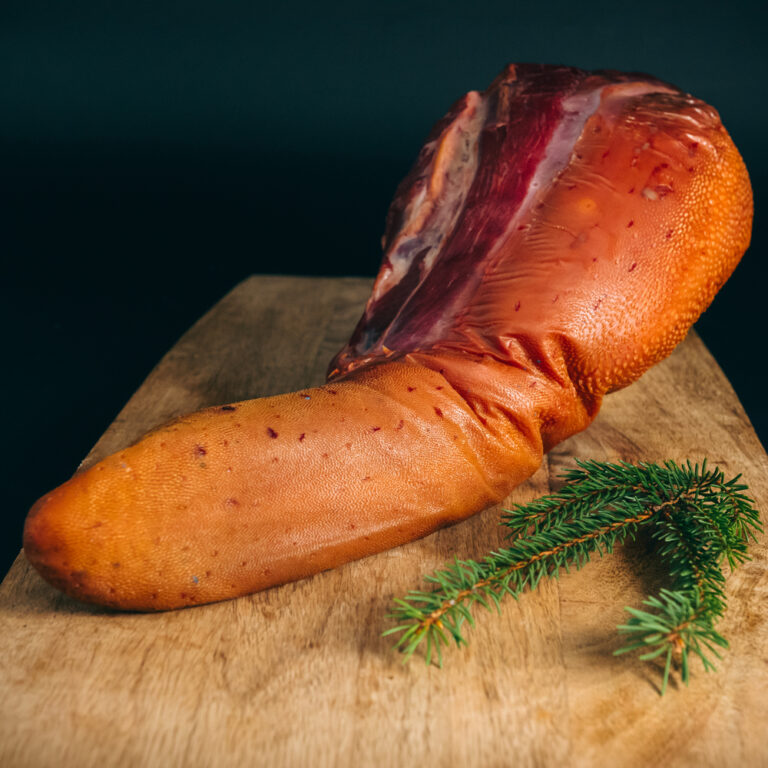 langue de boeuf fumée crue