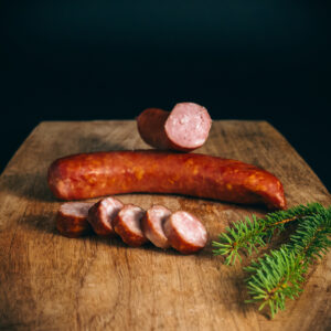 Saucisse de Montb&eacute;liard cuite IGP (340g) sous vide par 2